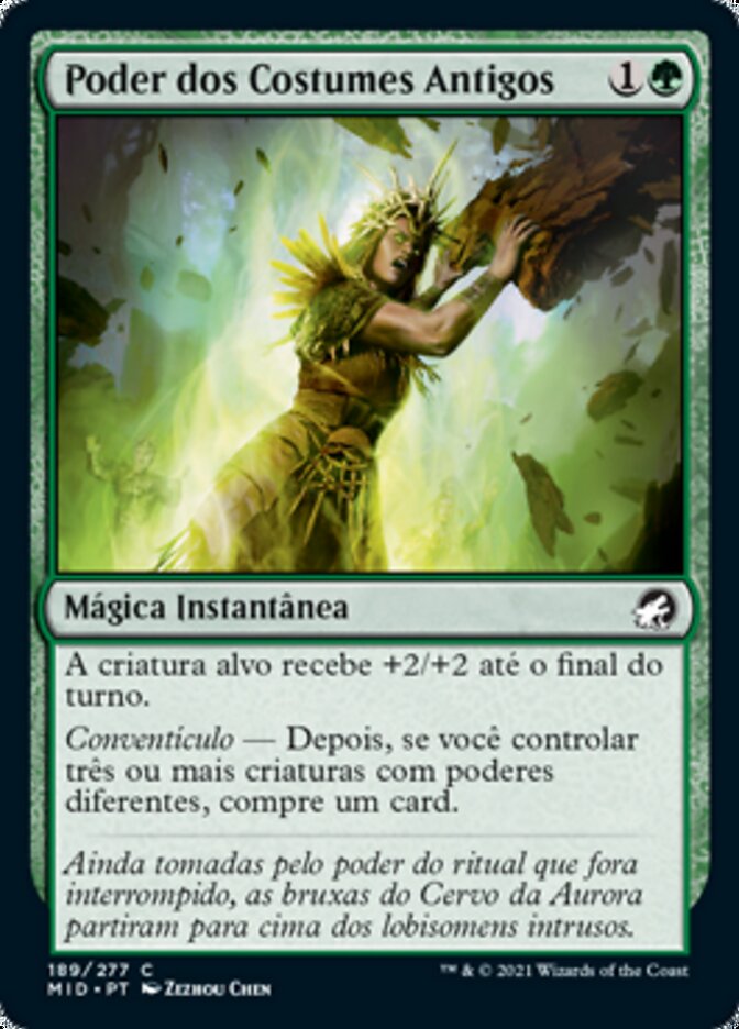 Poder dos Costumes Antigos