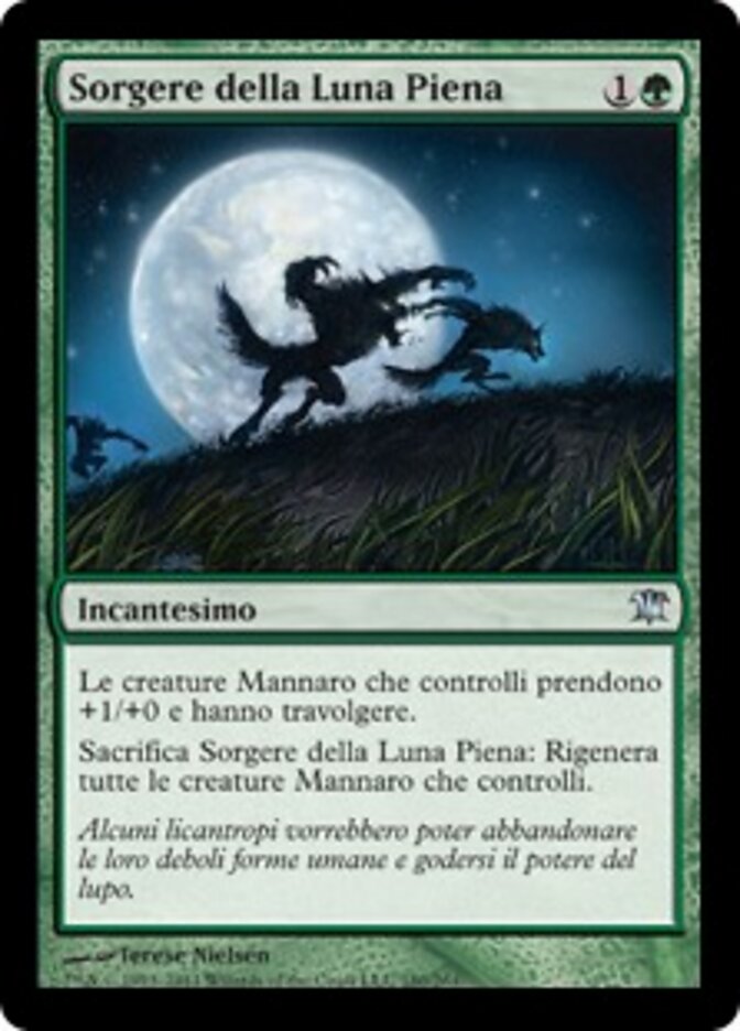 Sorgere della Luna Piena