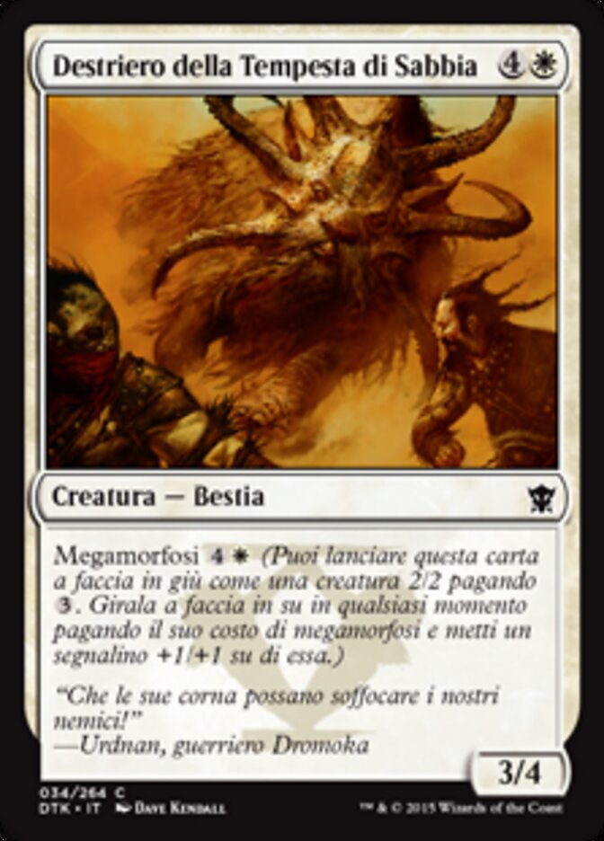 Destriero della Tempesta di Sabbia