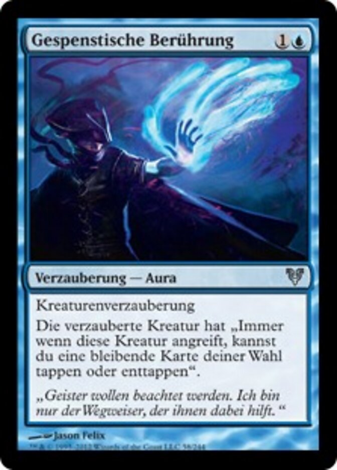 Gespenstische Berührung