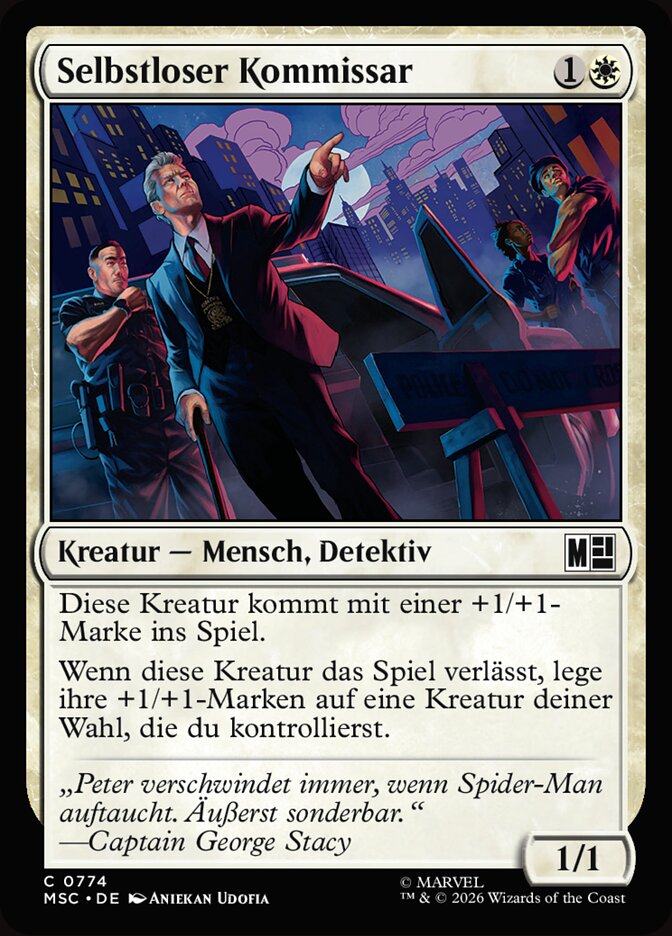Selbstloser Kommissar
