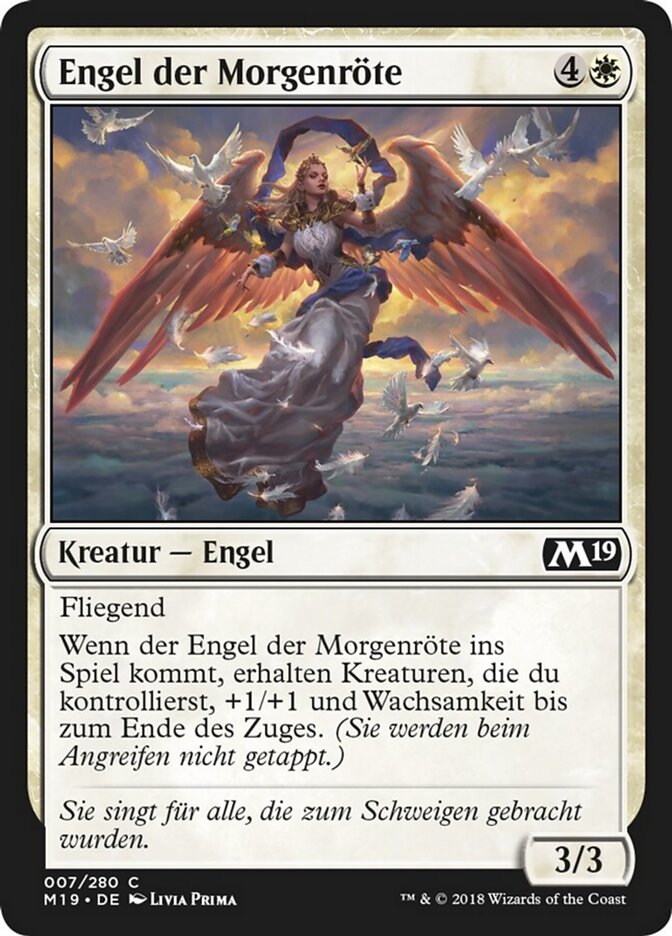Engel der Morgenröte