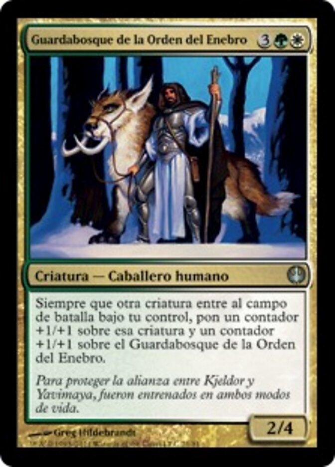 Guardabosque de la Orden del Enebro