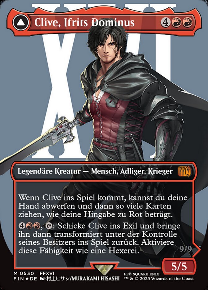 Clive, Ifrit's Dominant // Ifrit, Warden of Inferno
