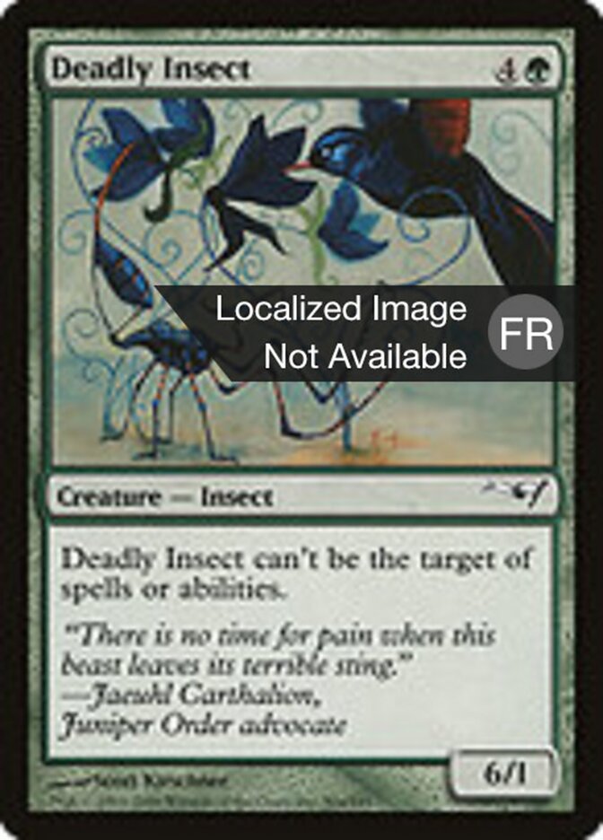 Insecte mortel