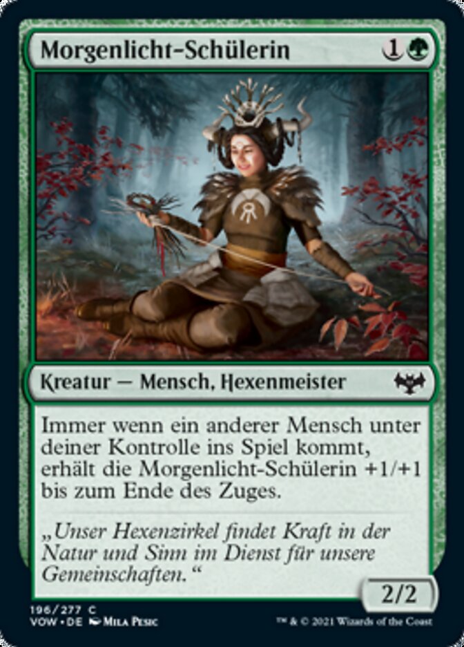 Morgenlicht-Schülerin