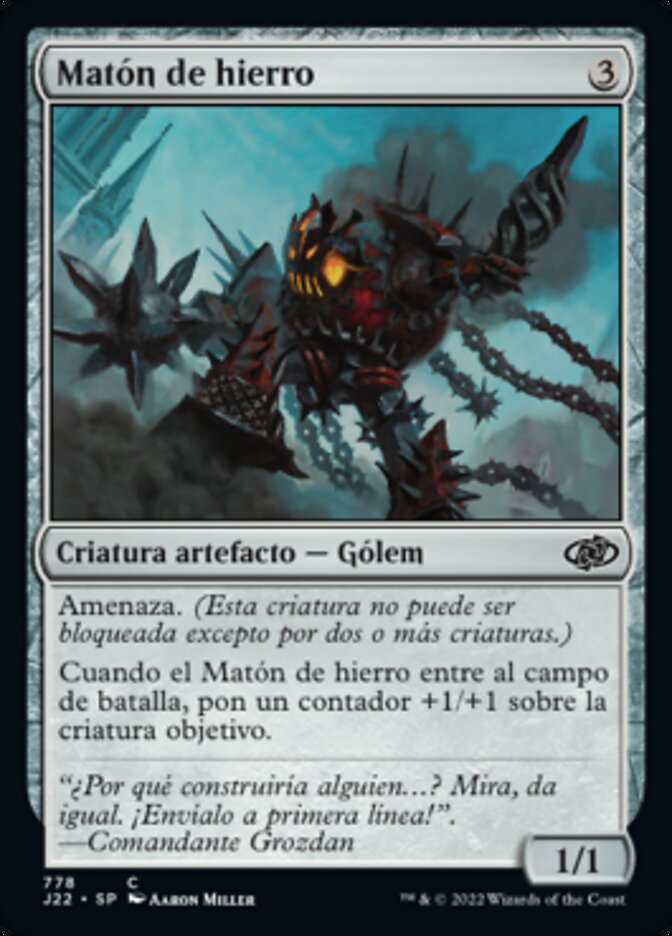 Matón de hierro