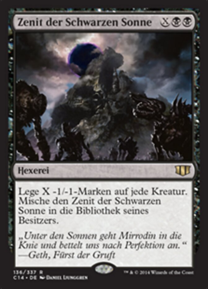 Zenit der Schwarzen Sonne