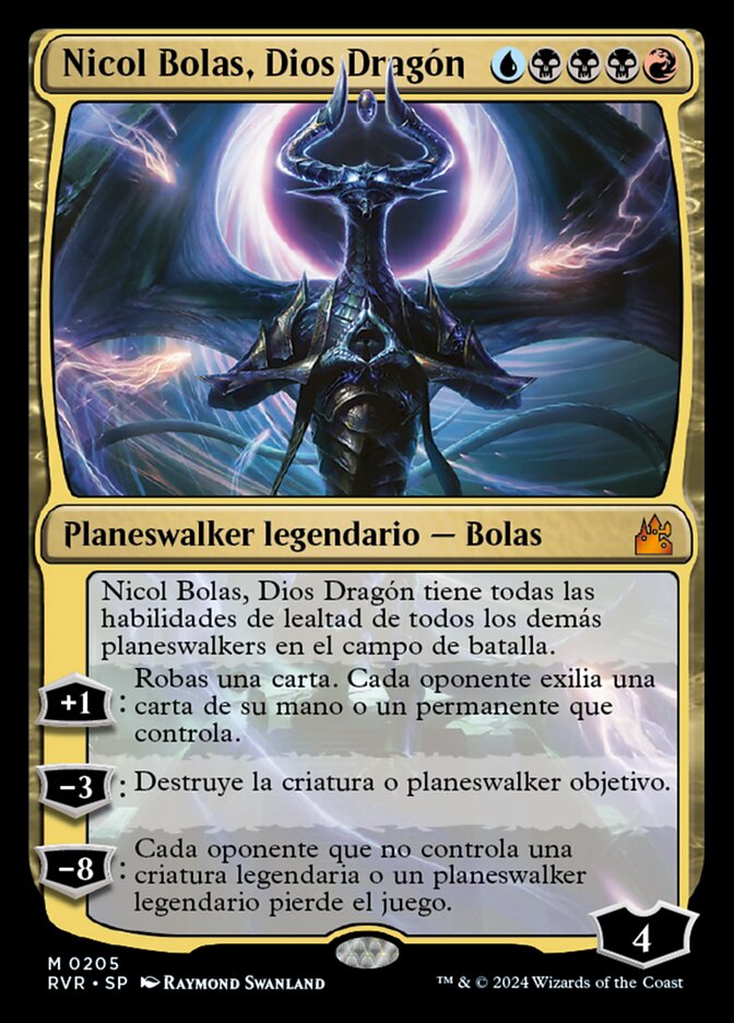 Nicol Bolas, Dios Dragón