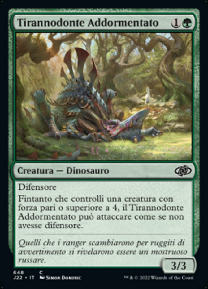 Tirannodonte Addormentato
