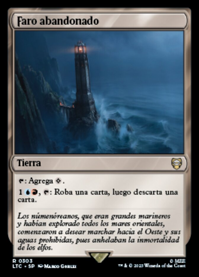 Faro abandonado