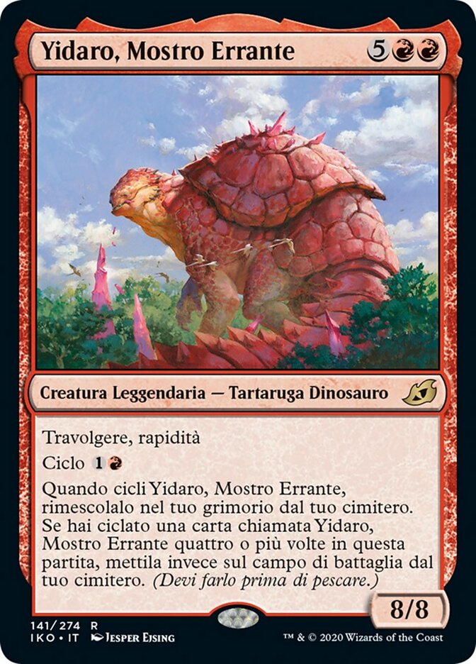 Yidaro, Mostro Errante