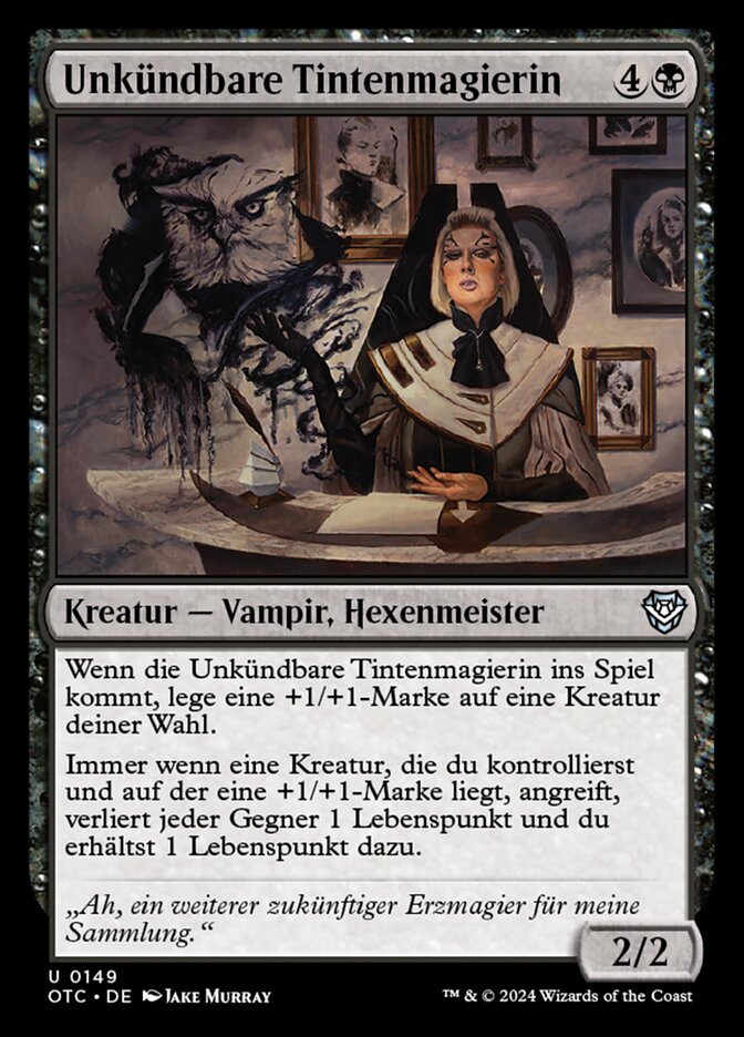 Unkündbare Tintenmagierin
