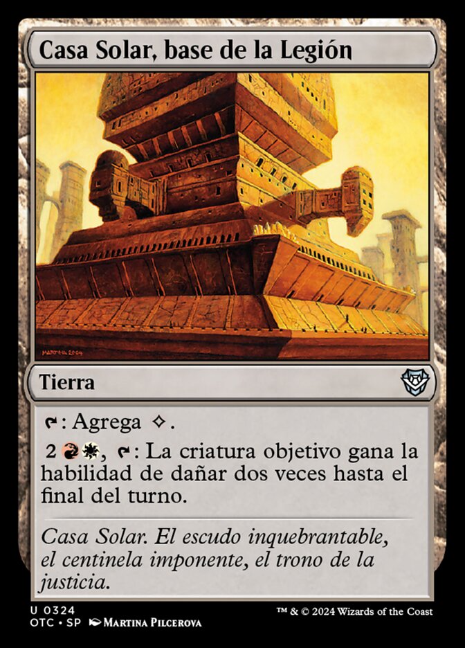 Casa Solar, base de la Legión