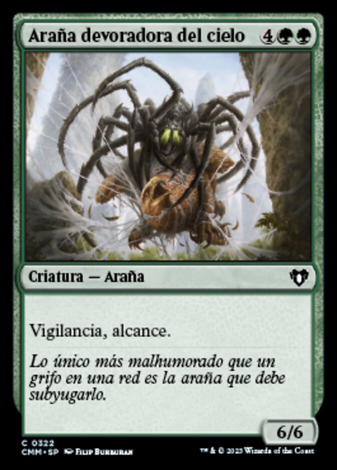 Araña devoradora del cielo