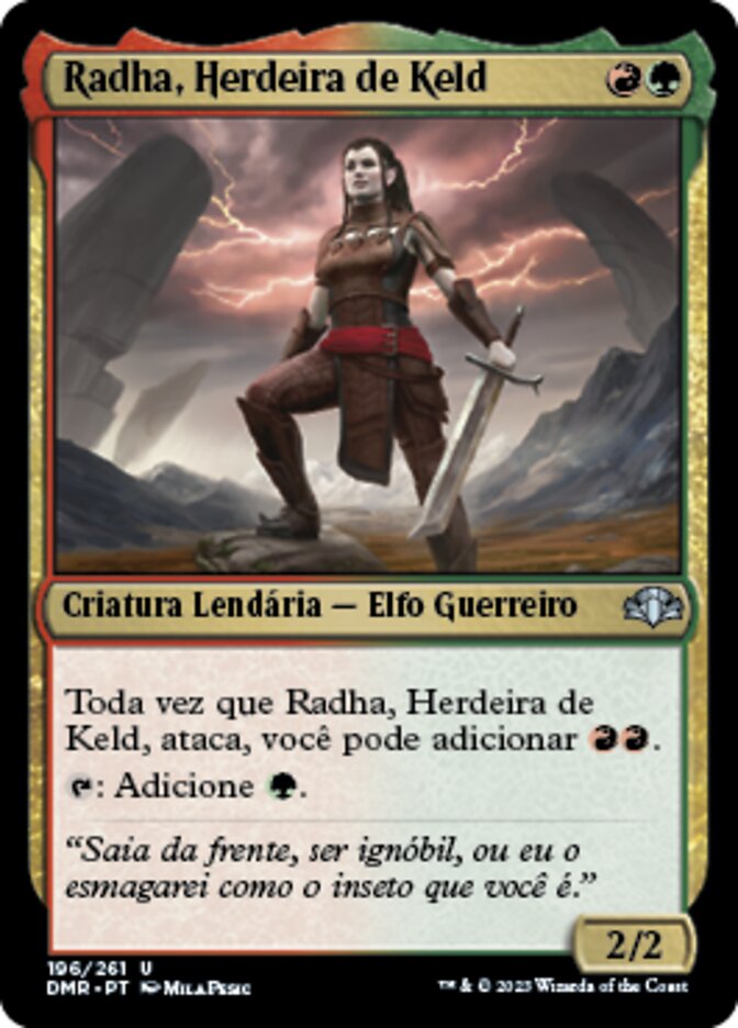 Radha, Herdeira de Keld