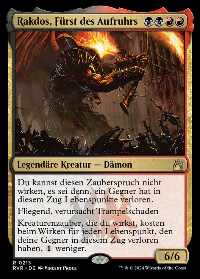 Rakdos, Fürst des Aufruhrs