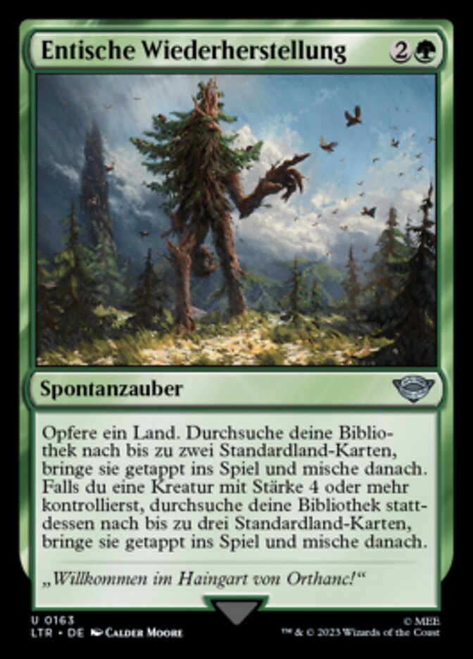 Entische Wiederherstellung
