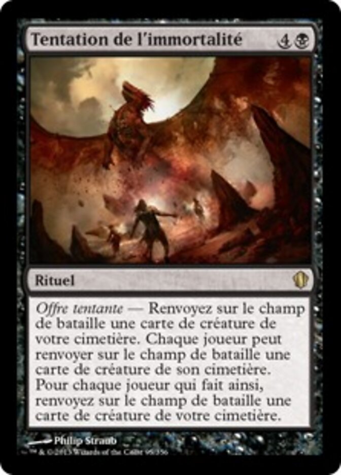 Tentation de l'immortalité