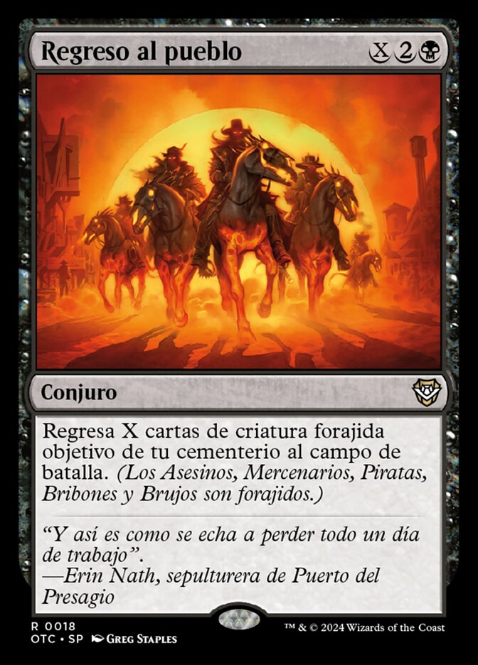 Regreso al pueblo
