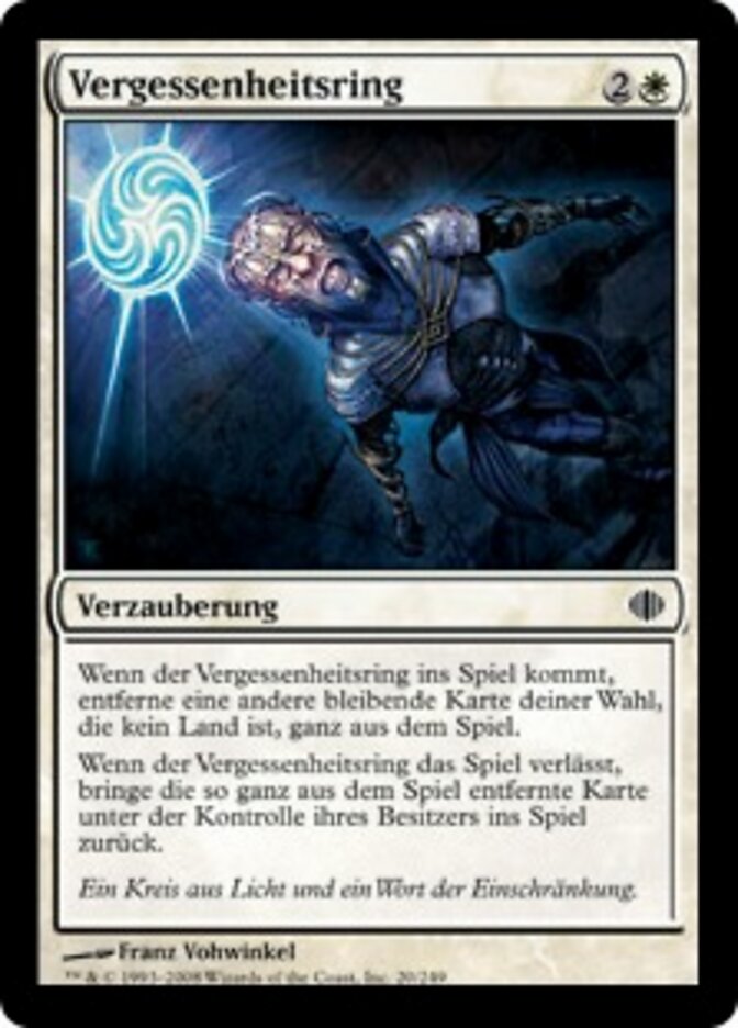 Vergessenheitsring