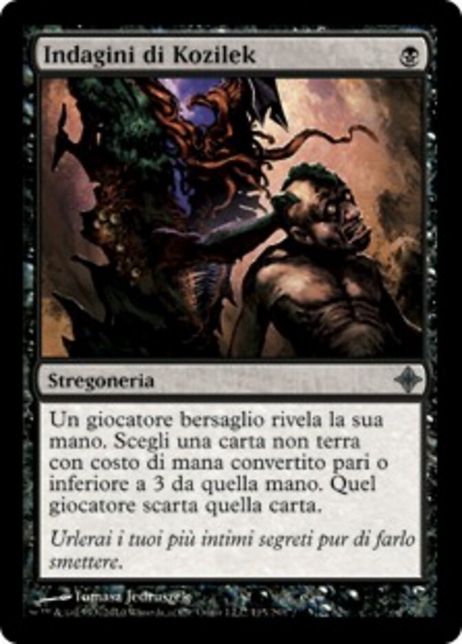 Indagini di Kozilek