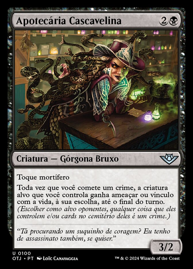 Apotecária Cascavelina