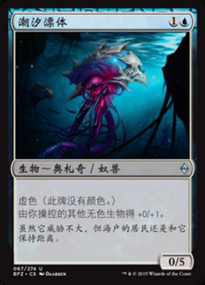 潮汐漂体