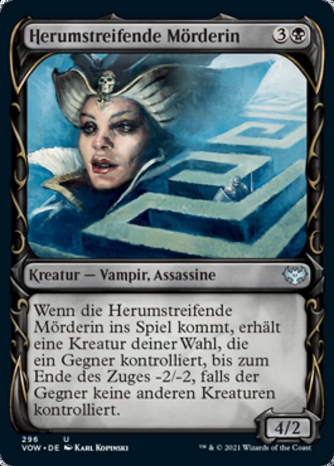 Herumstreifende Mörderin