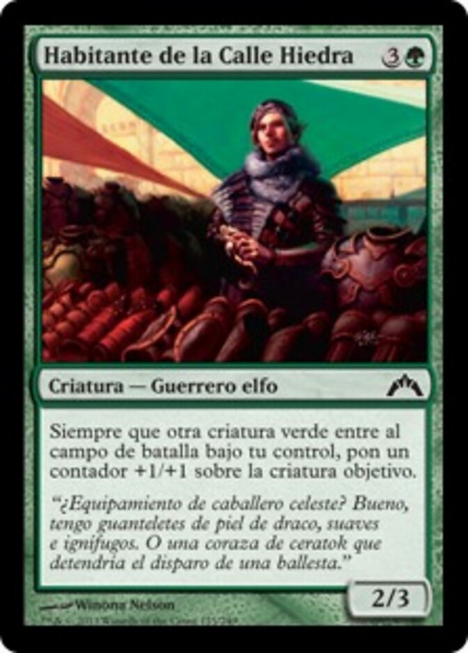 Habitante de la Calle Hiedra
