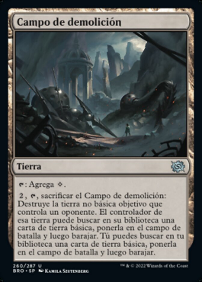 Campo de demolición