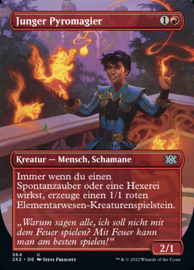 Junger Pyromagier