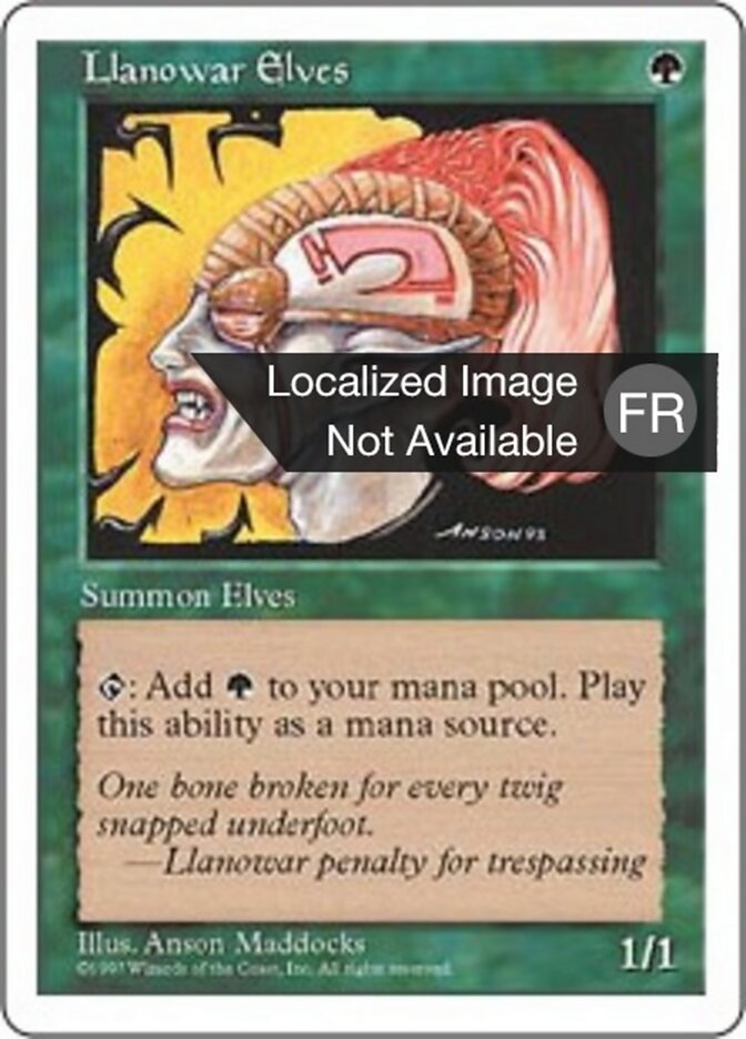 Elfes de Llanowar