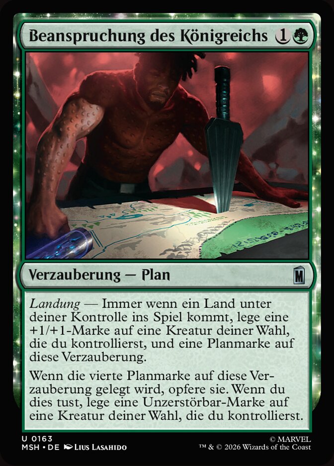 Beanspruchung des Königreichs
