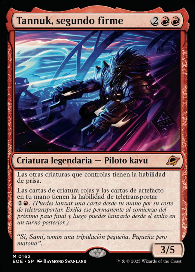 Tannuk, segundo firme