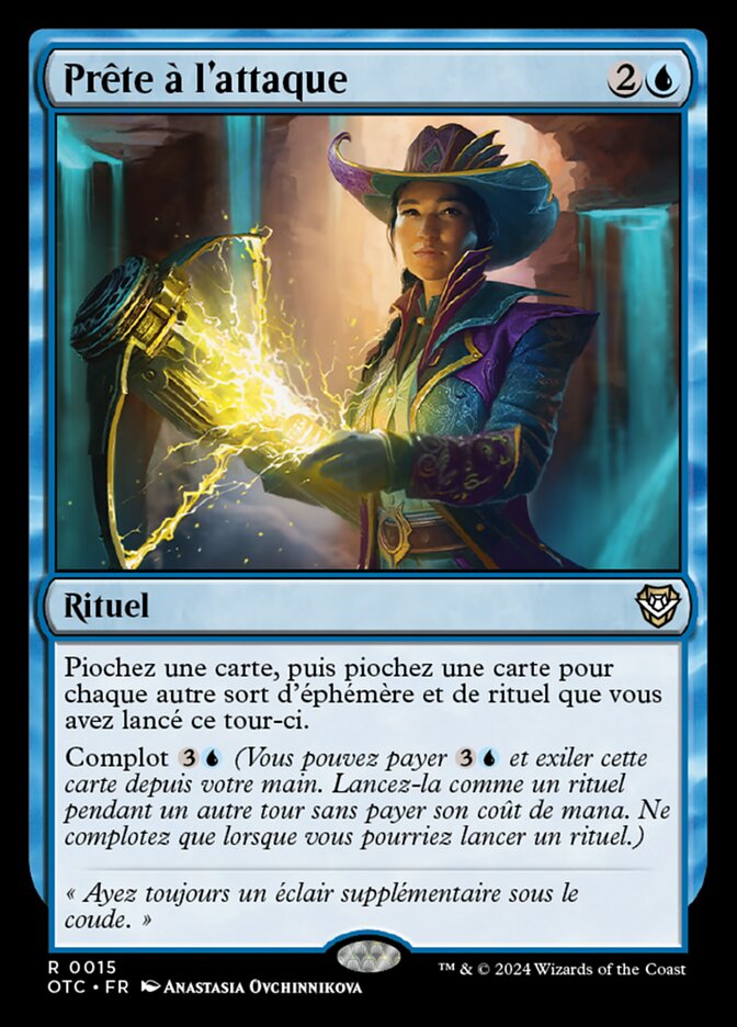 Prête à l'attaque