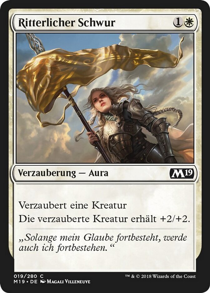 Ritterlicher Schwur