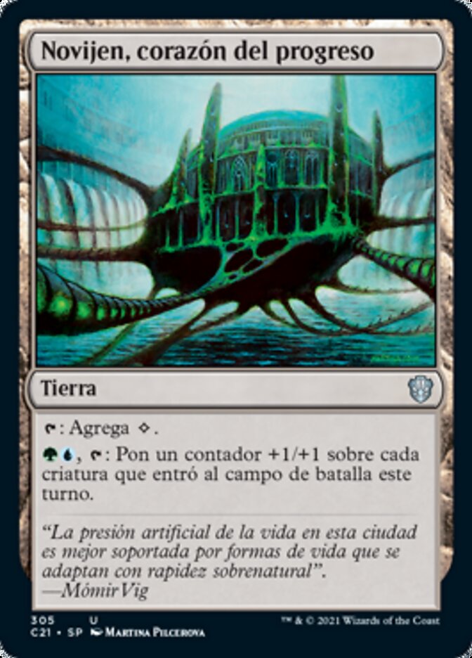 Novijen, corazón del progreso