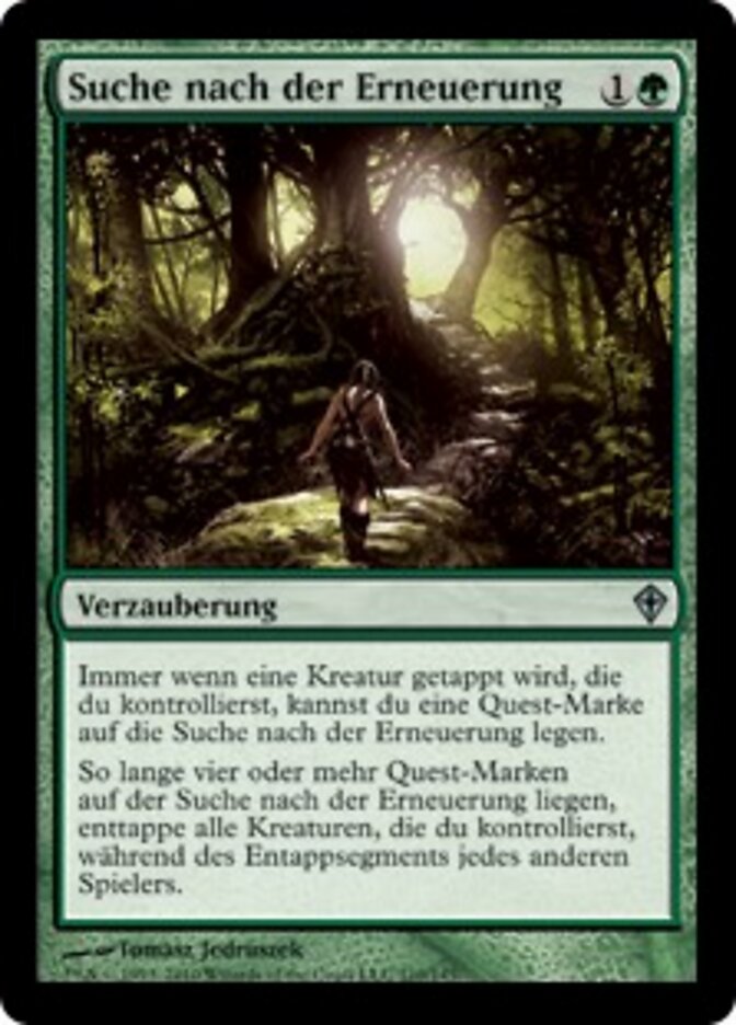 Suche nach der Erneuerung