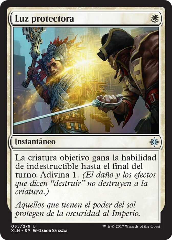 Luz protectora
