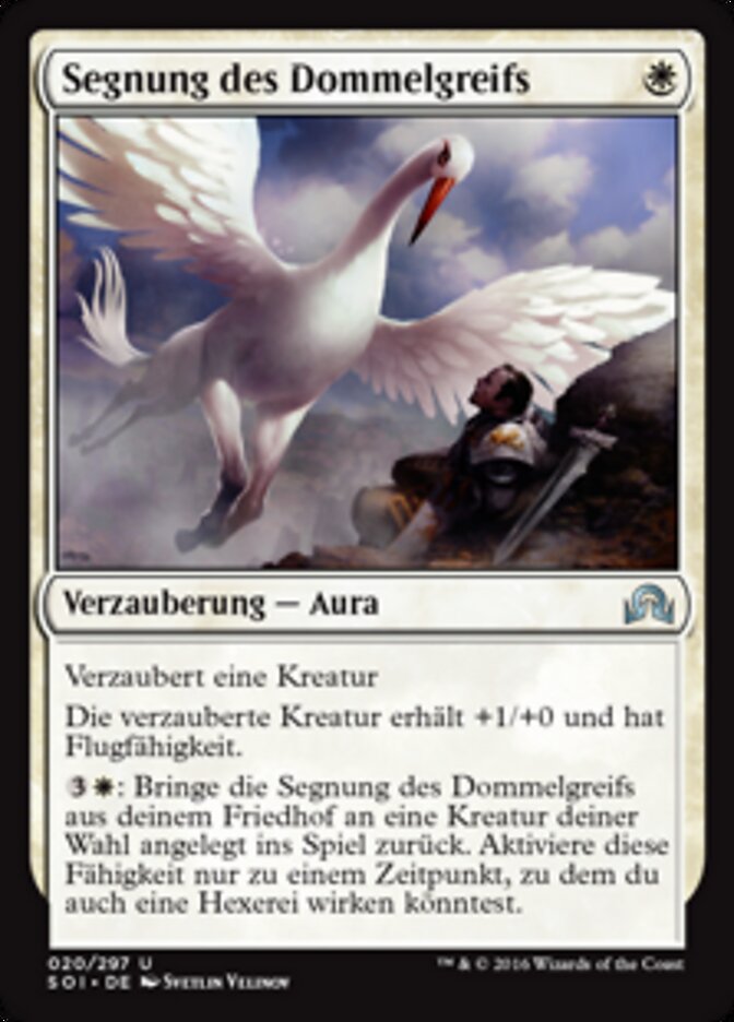 Segnung des Dommelgreifs