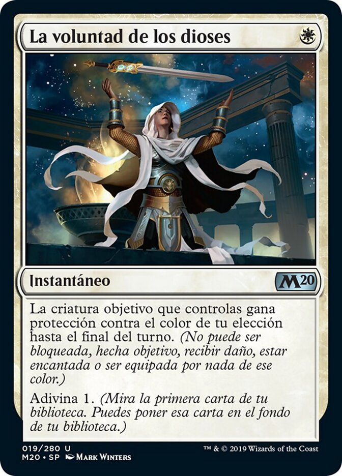 La voluntad de los dioses