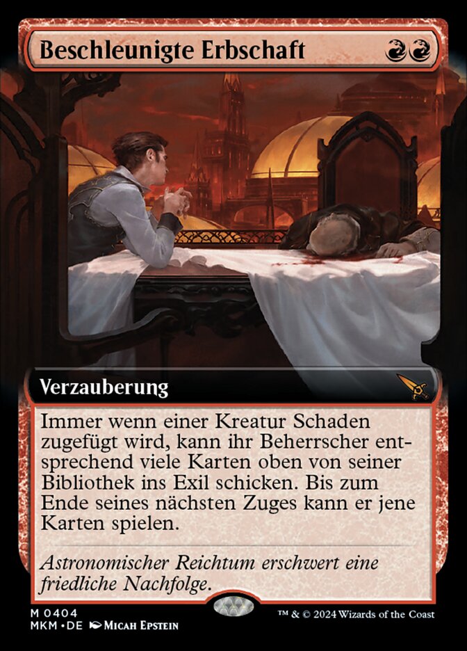 Beschleunigte Erbschaft