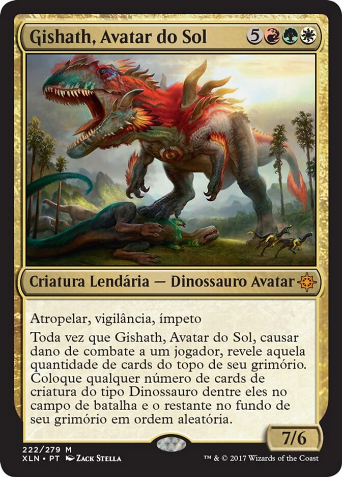 Gishath, Avatar do Sol