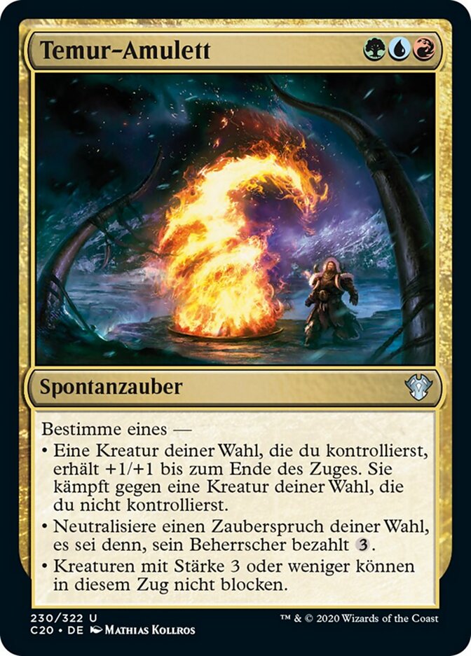 Temur-Amulett