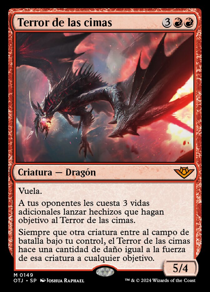 Terror de las cimas