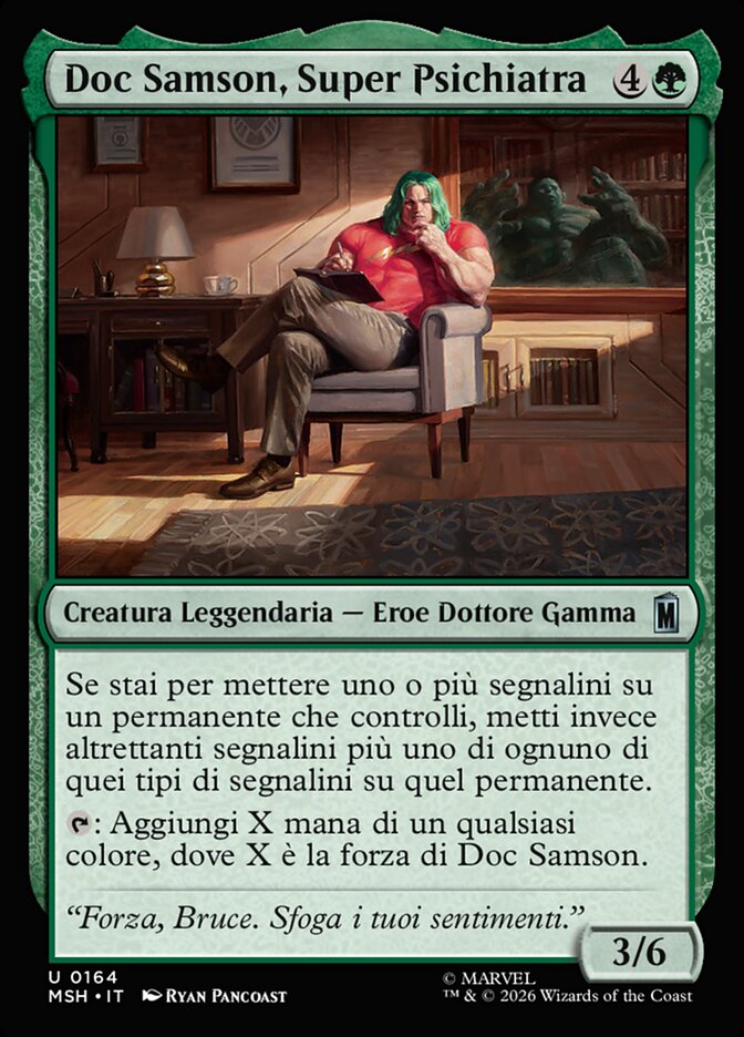 Doc Samson, Super Psichiatra