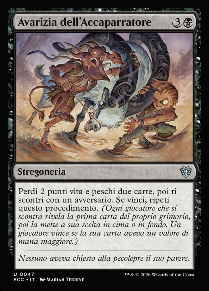 Avarizia dell'Accaparratore