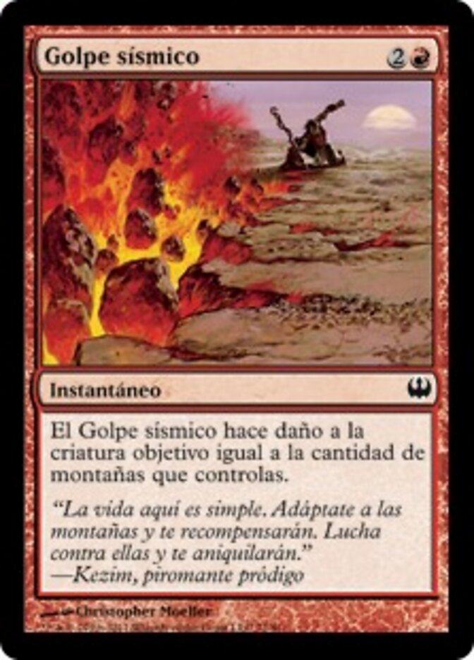 Golpe sísmico