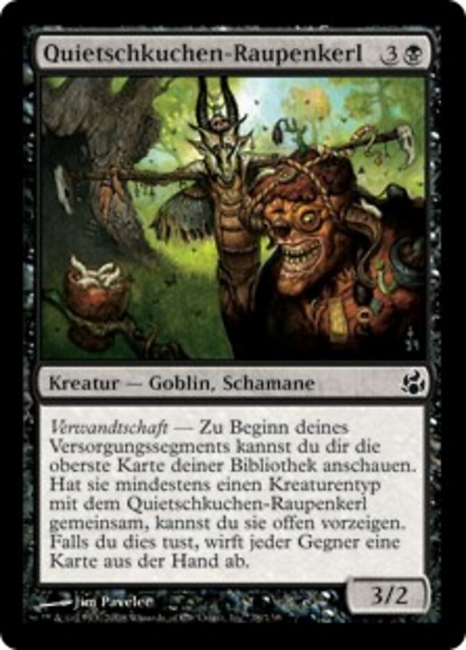 Quietschkuchen-Raupenkerl